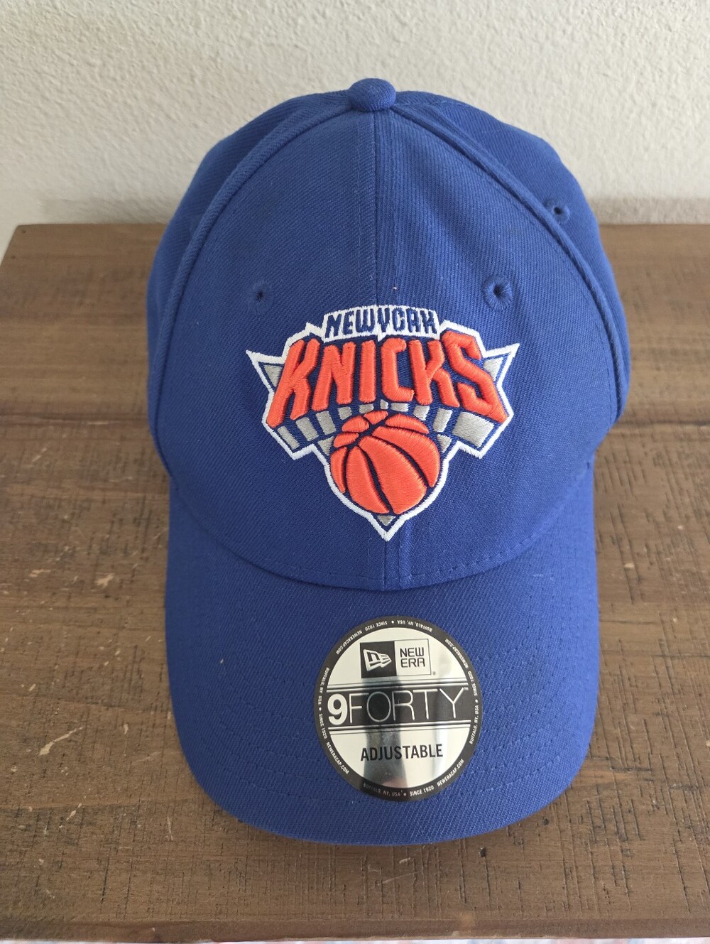 New York Knicks New Era The League 9FORTY Adjustable Cap New